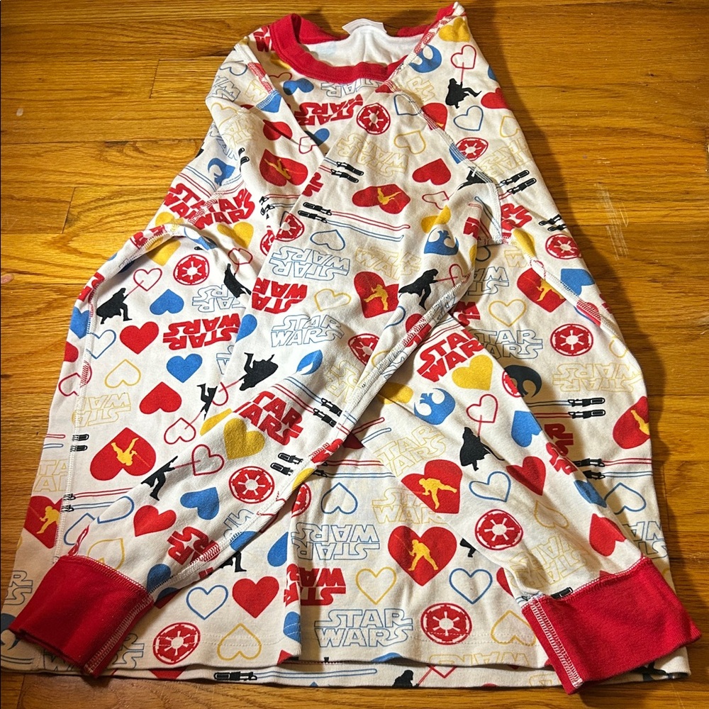 VALENTINES DAY Hanna Andersson Star Wars Multicolor Pajama Set - Picture 4 of 4